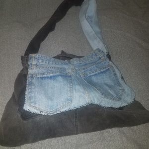 Handmade denim bag